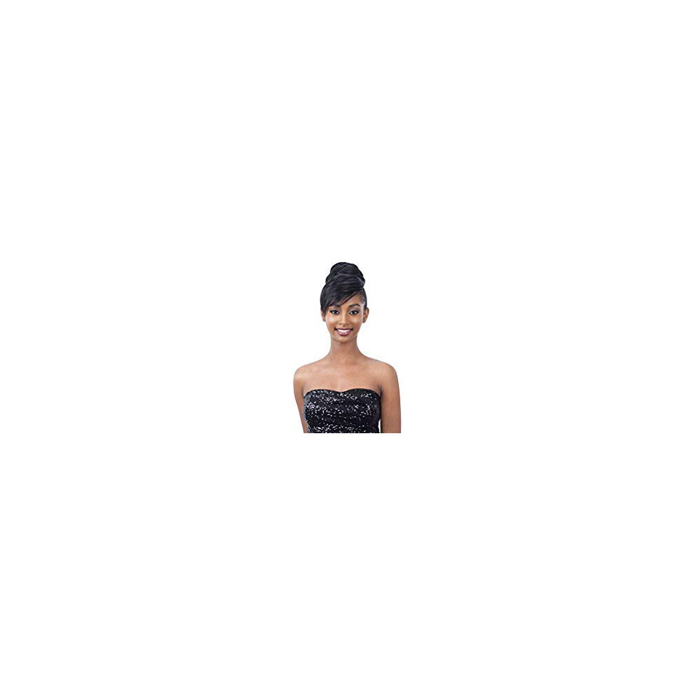 TWISTED BUN BANG (1B Off Black) - Freetress Equal Synthetic Bun & Swoo