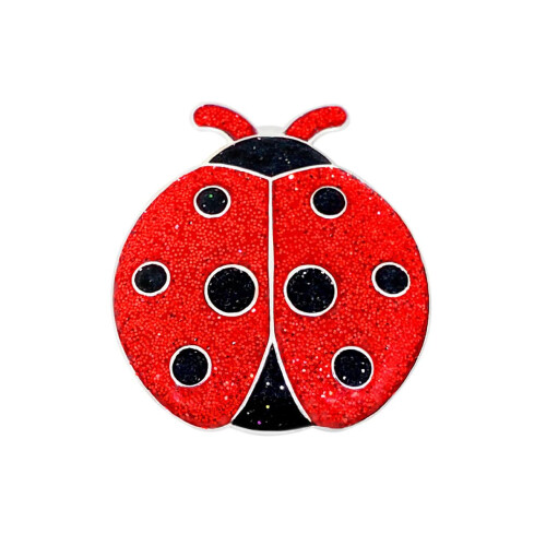 Navika Μπάλες Σημειώσεως Ladybug με Κλιπ Καπέλου 1