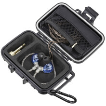 GIGCASE IEM hårdt etui: Kompakt, vandafvisende beskyttelse til KZ ZS10, ZS10 Pro, ZSN, ZST, ZEX, AS10, AS16, ZSN Pro X