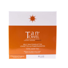 Toallitas de Autobronceado Tan Towel Plus Cuerpo Completo, 5 Unidades (Paquete de 1)