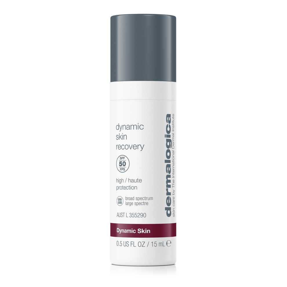 Dermalogica Dynamic Skin Recovery SPF50  Anti-Aging Face Sunscreen Moisturizer  Medium-Weight Non-Greasy Broad Spectrum