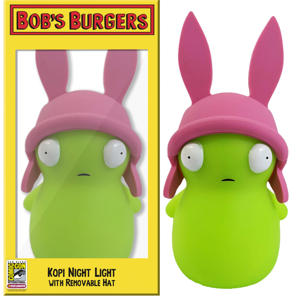 Lampe De Nuit Ucc Distributing Kuchi Kopi Louise Belcher - Multicolore, Avec Chapeau Amovible - Id?Ale Pour Enfants Et Adultes-image