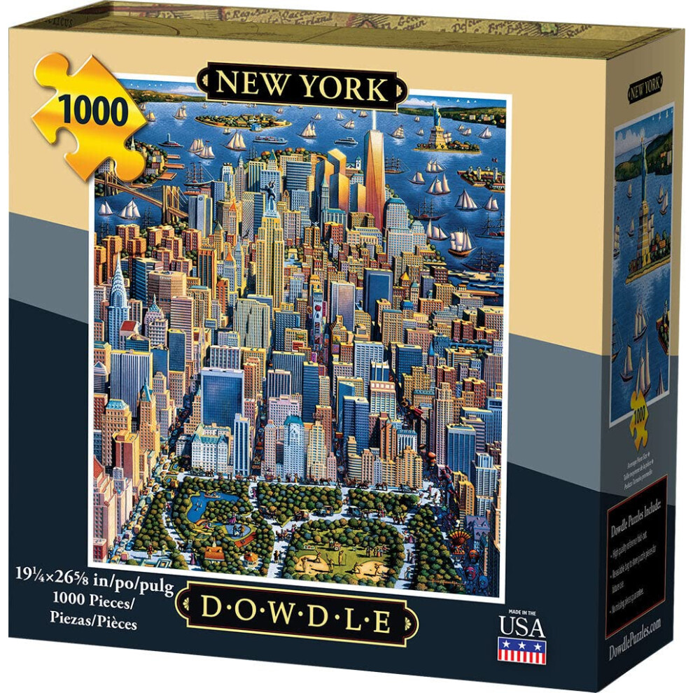 D·O·W·D·L·E Puzzle Dowdle - New York - 1000 Pezzi-image