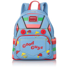 Sac ? bandouli?re ? double sangle pour femme Loungefly Childs Play Chucky Cosplay