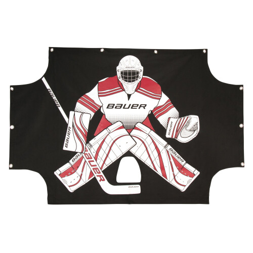Bauer Sharpshooter Pro para baliza 6 x 4 pés, Preto