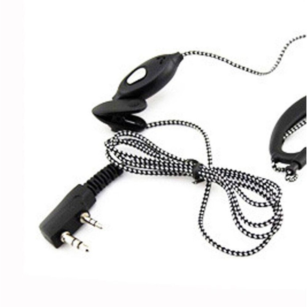 2pin High Quality Earpiece Headset Mic For Radio Security Walkie Talkie Feature