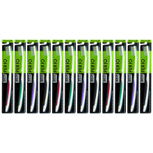 Dr. Collins Perio tandborste (frger varierar) (paket med 12)