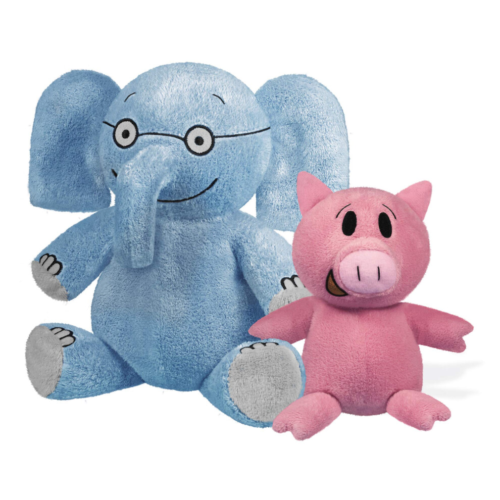 Jottoy Yottoy Mo Willems Collection | Pair Of Elephant & Piggie Soft Stuffed