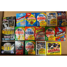 300 alte Vintage Topps Baseball Karten im versiegelten Paket - Geschenkset für Sammler und Fans
