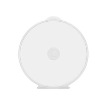 Maxtek 50 Pack pruhledn pruhledn kulat pouzdro na CD DVD se zmkem