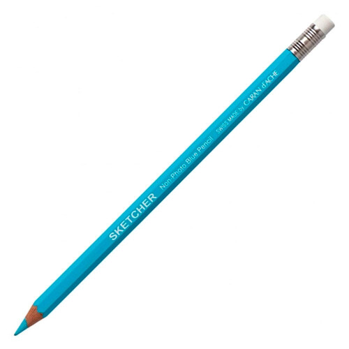 Caran d'Ache Sketcher Μη-Φωτογραφία Μπλε 2 Τμχ Συσκευασία (903.302) 2