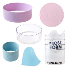 Frost Form Acrylic Starter Kit (8 inch) and 6-Piece Set