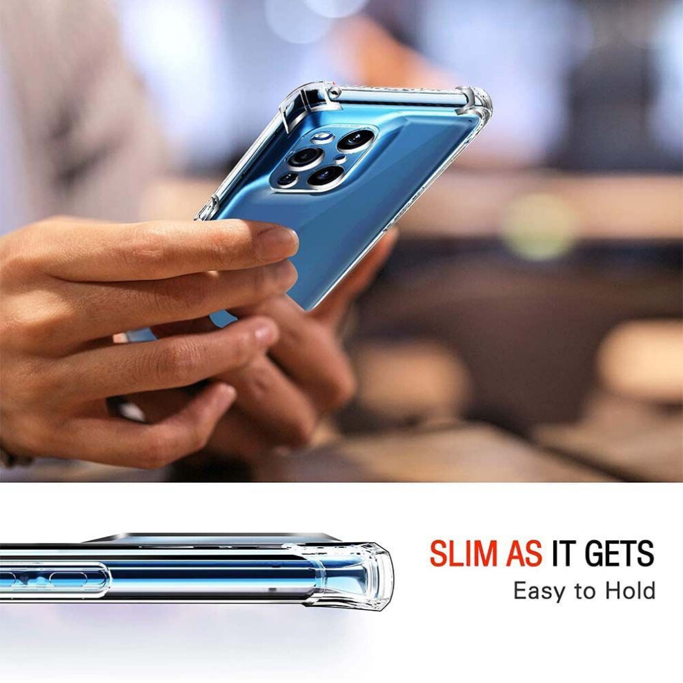 (transparent, Oppo Find X3 Pro) Clear Case For Oppo Find X3 Pro X3 Neo X3 Lite Thick Shockproof Soft Silicone Phone Cover For Oppo Find X5 Pro A17 A57 A57s A78