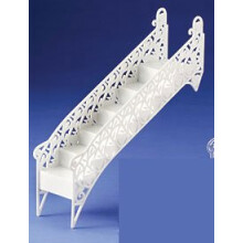 A1 Bakery Supplies - Gradino per torta nuziale, 2 pezzi, scala decorativa