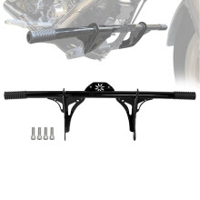 Wowtk Highway Peg Crash Bar Engine Guard passer til Harley Dyna Street Bob FXDB/I FAT BOB FXDF LAW RIDER FXDL/I WIDE GLIDE FXDWG/I 2006-2017 MODE