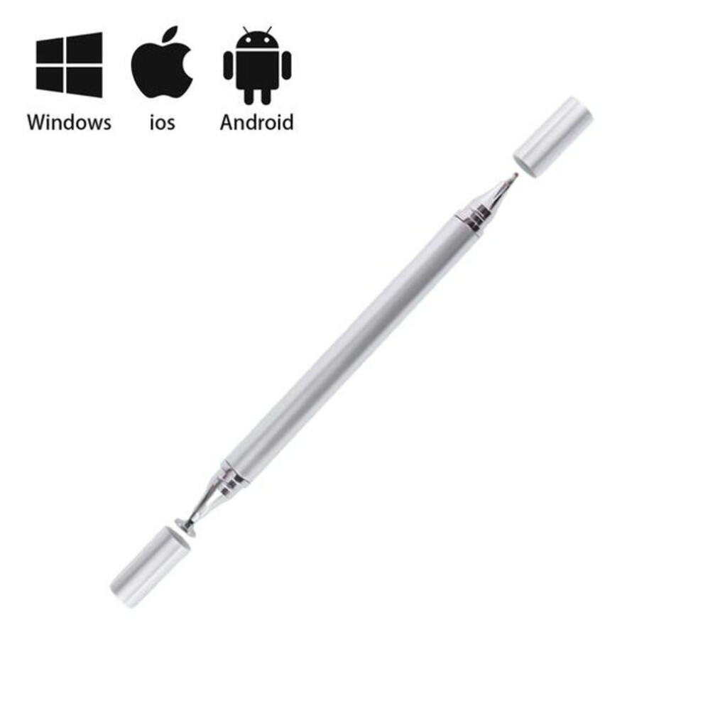 (silver) Universal Touch Pen For Phone Stylus Pen For Android Touch Screen Tablet Pen Pencil