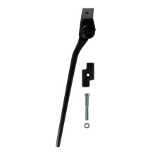 Greenfield KS2SB Kickstand cu kit retro negru 285 mm (pentru biciclete de 22 inchi sau sub)