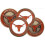 (4) Σημάνσεις Μπαλών Γκολφ Texas Longhorns 1