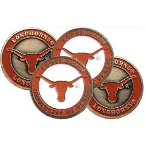 (4) Σημάνσεις Μπαλών Γκολφ Texas Longhorns
