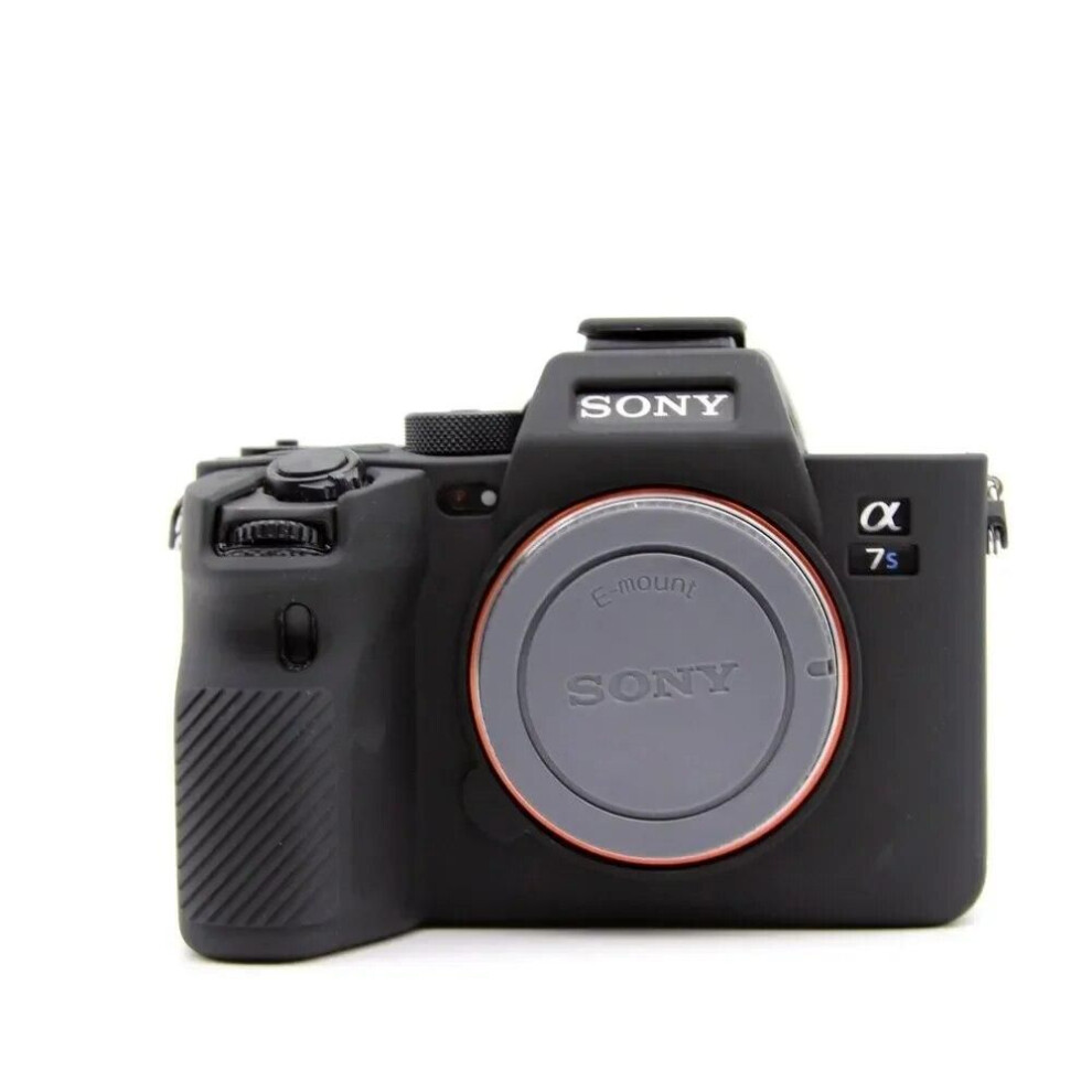 (black, A7S III) Silicone Case Cover Camera Bag For Sony A7iv A7m4 A7c A7r A7 A7s Mark Iii Iv A7siii A7iii A7riii A7riv