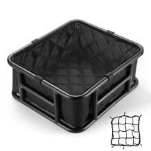 Ligne de panier de velo Raymace et filet de cargaison reutilisable a velo epaissie du panier a velo accessoires s'adapte a la plupart des velos e
