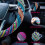 Capa de Volante Boho Limsas, Microfibra Elástica, Universal 15 Pol., Estilo Hippie 5