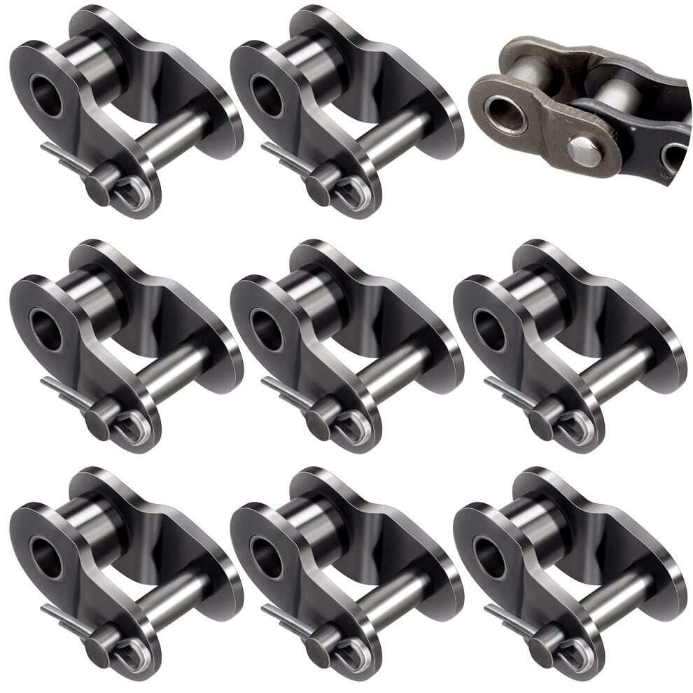 Oiiki Roller Chain Offset Link #40, 8-Pack 754691996684