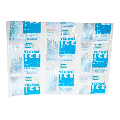 Techni Ice HDR 4-lagige wiederverwendbare Eis- & Wärmepacks 6 Blatt Spezial 1