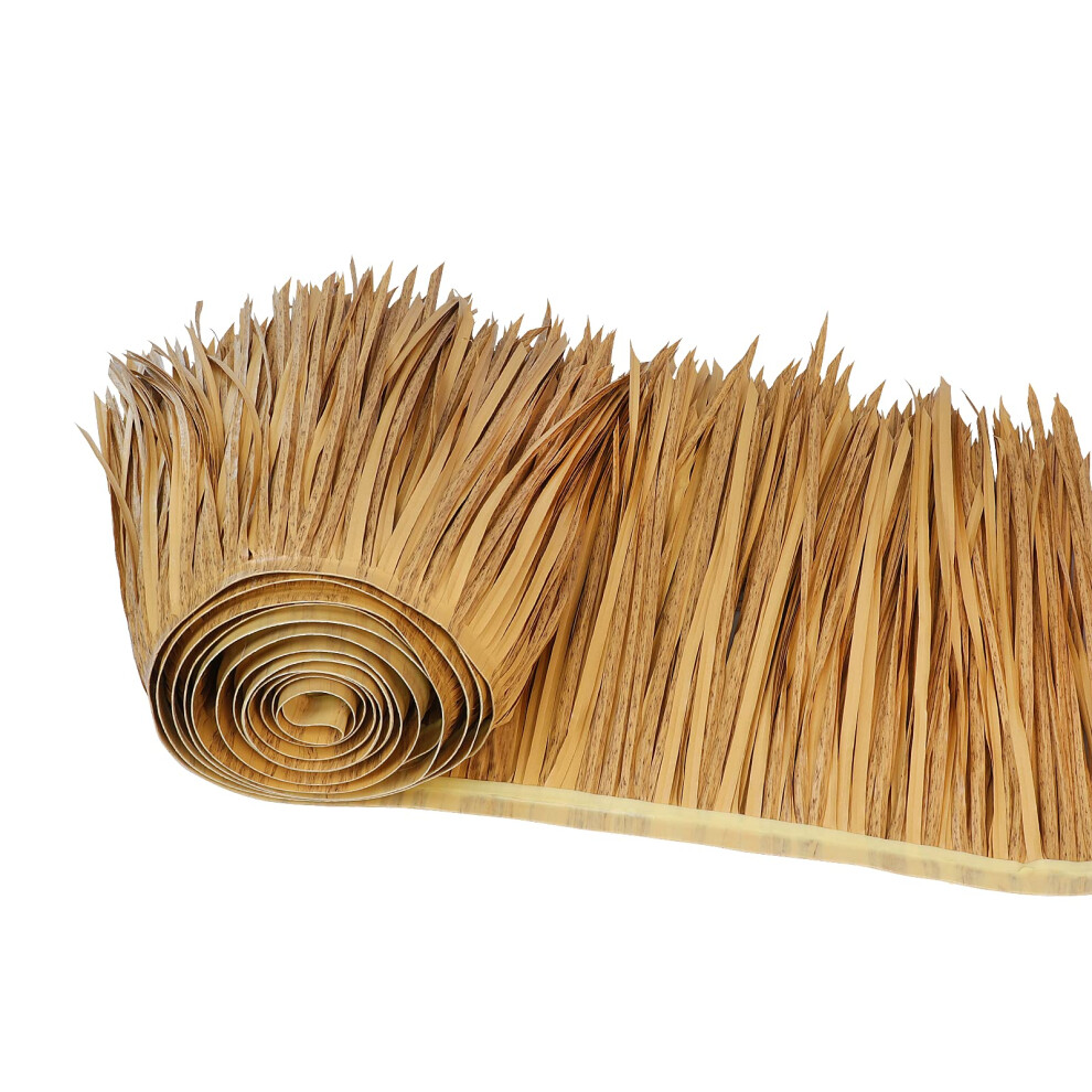 23.6ft Tiki Straw Roof ThatchMexican Style Artificial Palm Thatch Rolls Tiki Bar Hut Grass Duck Boat Blinds Runner Rolls Palapa