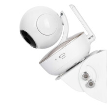 Justerbar vinkel v?ggf?ste f?r Arlo Baby Monitor Motorola Baby Monitor och de flesta universella monitorer Kamera Aluminiumlegeringsmaterial