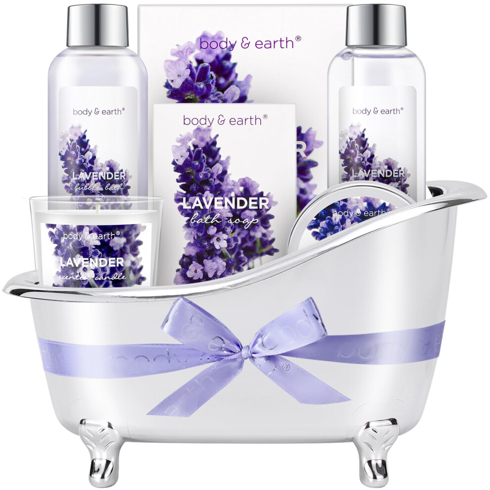 Gift Set for Women Body & Earth Gifts for Women Lavender Gift Baskets