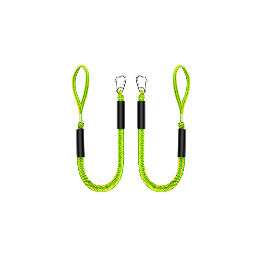 Botepon Boat Bungee Dock Lines Jet Ski Accessories Corde D'amarrage Rapide Et Facile Pour Pwc Jet Ski Seadoo Waverunner Pontoon Boat Bass Boat-image