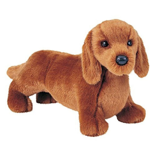 Douglas Douglas Gretel Rode Teckel Hond Pluche Knuffeldier