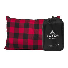 TETON Sports Camp Kussen, ideaal voor reizen, kamperen en backpacken Wasbaar, zwart, 12 x 18 inch 96 ounces