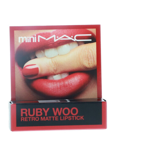 MAC MAc Little Lippenstift Farbe Ruby Woo, Rot, Mini (MAcS7P004) 2
