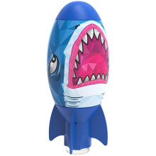 Swimways Shark Rocket Barnpooltillbehr och torpedpoolleksaker Vattenraket utomhusspel fr poolen Lake & Beach fr barn frn 5 r och uppt