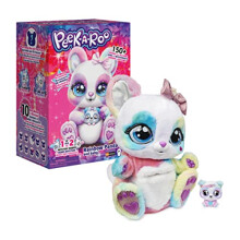 Peek-A-Roo, Interactieve Regenboog Plucheknuffel en Baby met Extra Strikjes, Ov