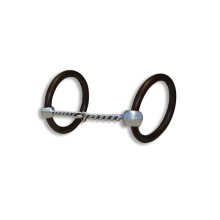 La collezione Bob Avila di Professionals Choice Equine O-Ring Sweet Iron Twist Mouth Snaffle Bit