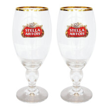 Stella Artois 40-Centiliter Star Chalice Conjunto de 2