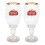 Stella Artois Sterkelk van 40 centiliter, set van 2 1