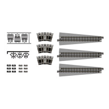 Kato 20-285 N Plattenspieler-Verlngerungsschienen-Set gerade