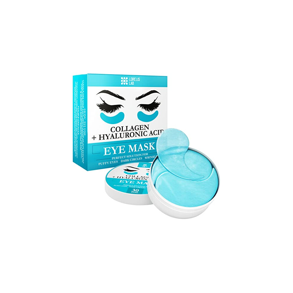 Lorelis Lab Dark Under Eye Mask For Puffy Eyes Circles Eye Bags Puffiness Wrin