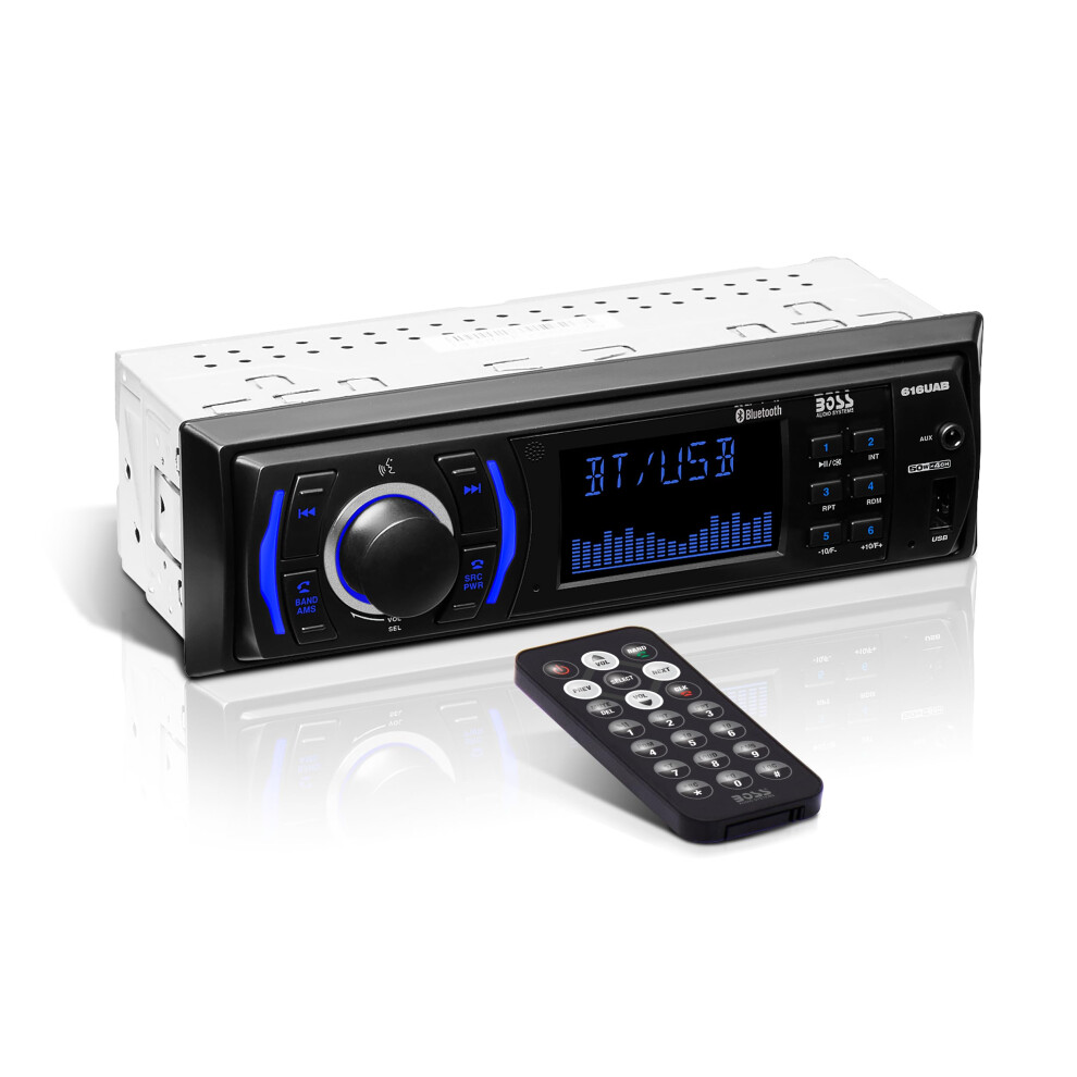 BOSS Audio Systems 616UAB Car Stereo - Single Din Bluetooth No CD DV