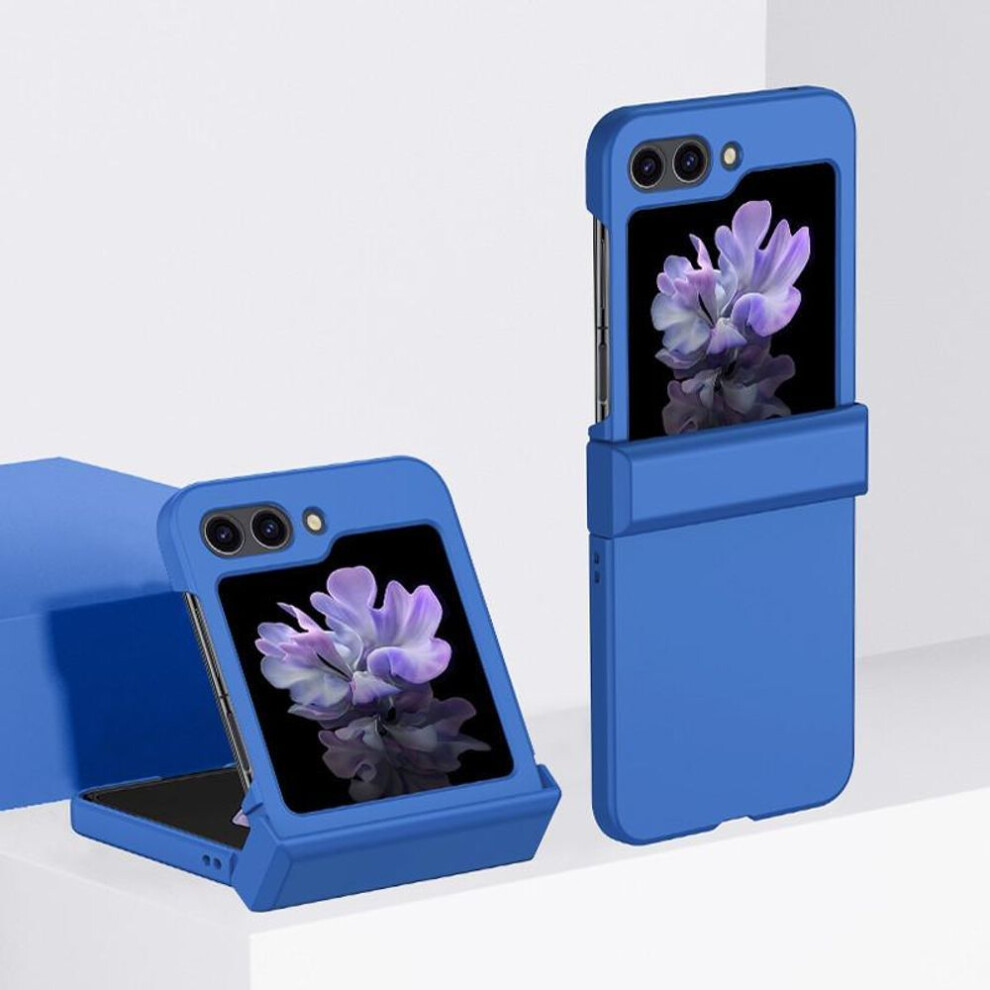 (dark blue, Samsung Galaxy Z Flip 3) Anti-Drop Plastic Fashion Case for Samsung Galaxy Z Flip 5 5G Flip4 Flip3 Flip 4 3 Flip5 Zflip5 Zflip4 Shockproof Phone Covers