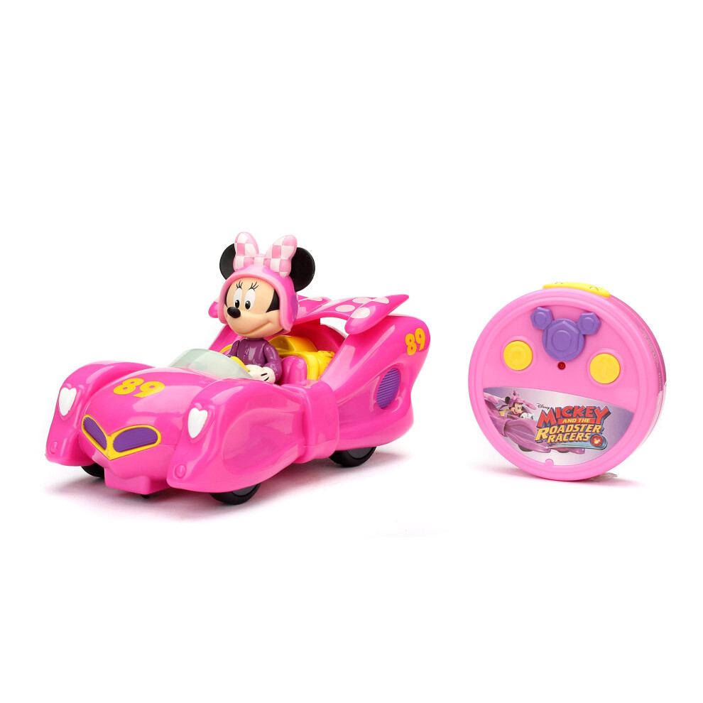 Jada Toys Disney Mickey & The Roadster Racers Rc/Funkgesteuertes Spielzeugauto, Hot Pink-image