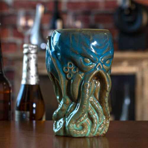 SUMMIT COLLECTION Κεραμικό Ποτήρι Μπύρας Cthulhu 16 fl oz (Μπλε Πράσινο) 1