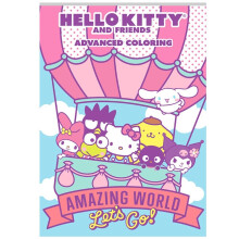 Bendon Hello Kitty and Friends Advanced Coloring Book (Amazing World L