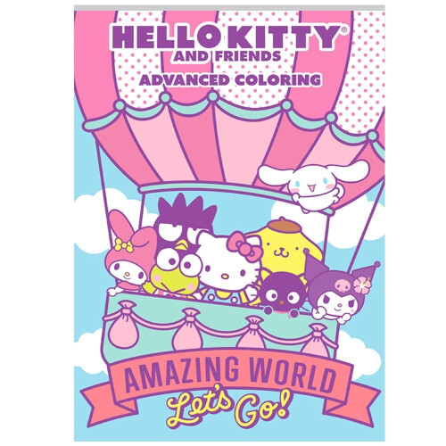 Bendon Hello Kitty e Friends Advanced Coloring Book (Amazing World L