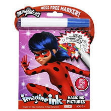 Bendon Miraculous Imagine Ink: Magiskt bläck – Bilder- och spelbok med fläckfri markör