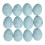 Creative Co-Op Boxed Set of 12 Blue Speckled Ceramic Robin Eggs 4